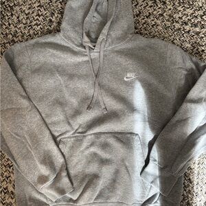 Nike Men's Heather Gray Hoodie